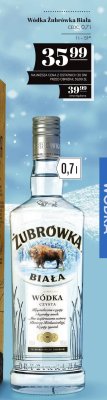Wódka Żubrówka Biała promocja w POLOmarket