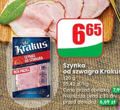 Szynka od szwagra  promocja w Dino