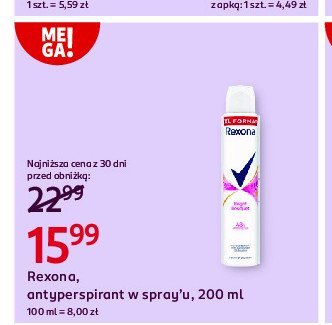 Antyperspirant Rexona sexy bouquet promocja