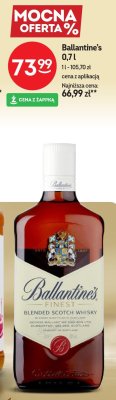 Whisky Ballantine's Finest Blended Scotch 0,7l promocja w Żabka