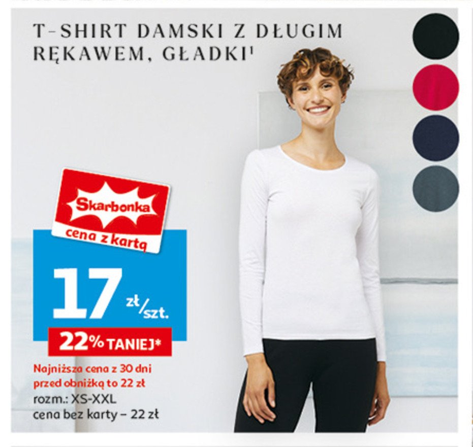 T-shirt damski rozm. xs-xxl promocja