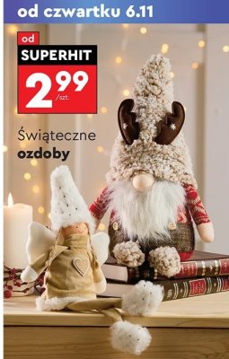 Świąteczne ozdoby promocja w Biedronka