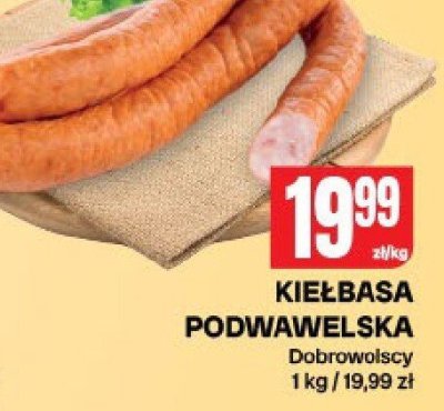 Kiełbasa podwawelska Dobrowolscy promocja w Chorten