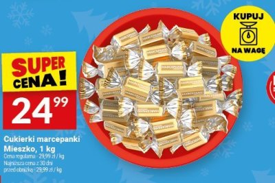 Cukierki marcepanki Mieszko, 1 kg promocja w Twój Market