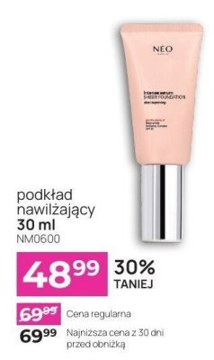 Podkład nawilżający 30 ml promocja w NEONAIL & NEO MAKE UP