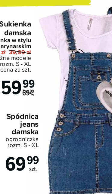 Spódnica damska jeans promocja