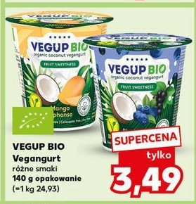 Jogurt kokosowy mango alphonso Vegup bio promocja