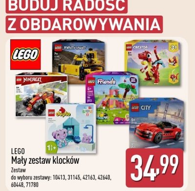 Klocki LEGO Mały zestaw klocków promocja w Aldi
