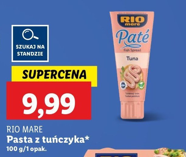 Pasta z tuńczyka Rio mare promocja