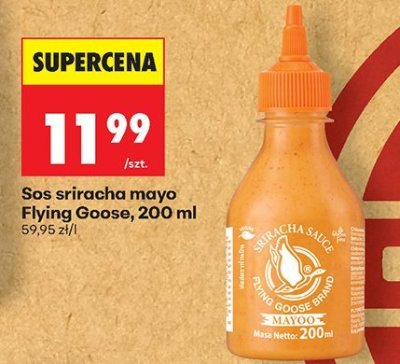 Sos sriracha mayo Flying Goose 200 ml promocja w Biedronka