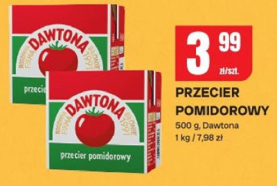 Przecier pomidorowy Dawtona promocja w Chorten