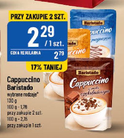 Cappuccino z magnezem Baristado cappuccino Baristado cafe promocje