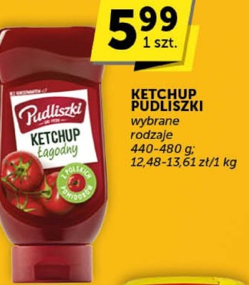 Ketchup Pudliszki - Łagodny promocja w Euro Sklep