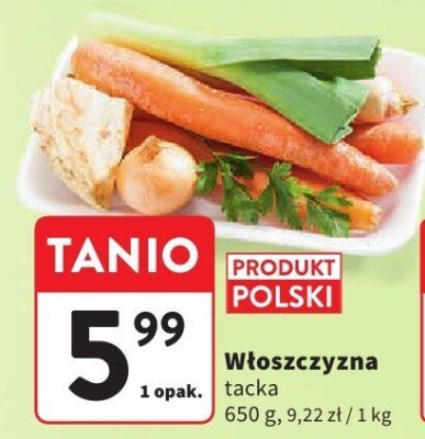 Włoszczyzna taca promocja w Intermarche