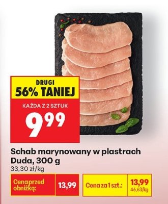 Schab marynowany w plastrach Duda, 300 g promocja w Biedronka