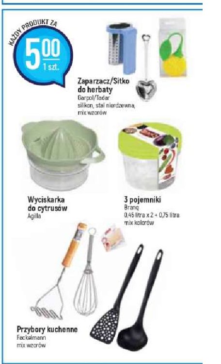 Sitko do herbaty promocja