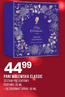 Perfumy Pani Walewska Classic zestaw prezentowy perfumy + dezodorant spray promocja w Drogerie Natura