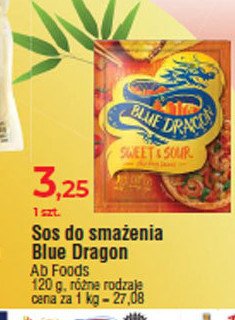 Sos sweet & sour Blue dragon promocja