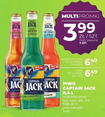 Piwo promocja w Duży Ben