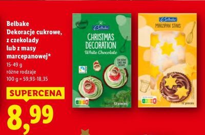 Dekoracje cukrowe promocja w Lidl
