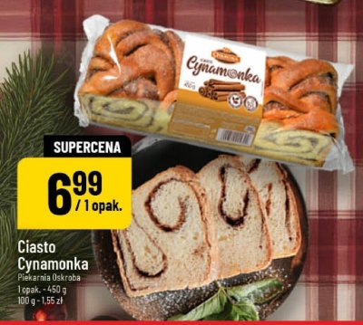 Ciasto Cynamonka Piekarnia Oskroba promocja w POLOmarket
