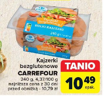 Bułki kajzerki Carrefour extra promocja