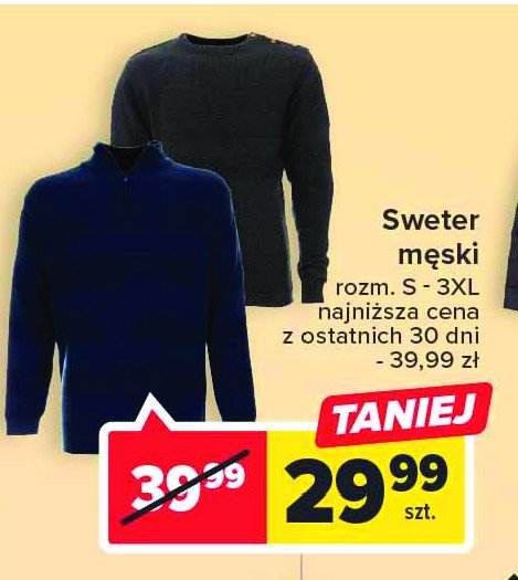 Sweter męski s-3xl promocja