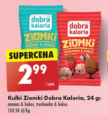 Kulki quinoa ananas & kokos Dobra kaloria promocja