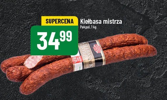 Kiełbasa mistrza Pekpol promocja