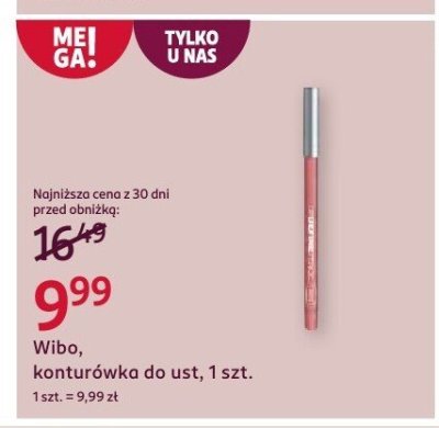 Konturówka Wibo do ust, 1 szt. promocja w Rossmann