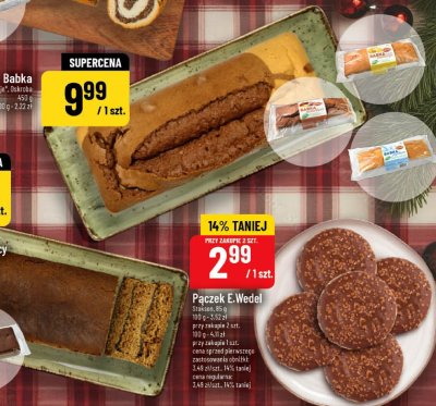Pączek E.Wedel średni promocja w POLOmarket