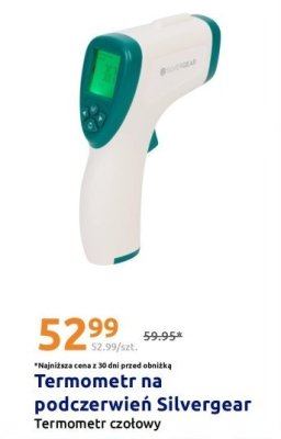 Termometr na podczerwień Silvergear Termometr czołowy promocja w Action