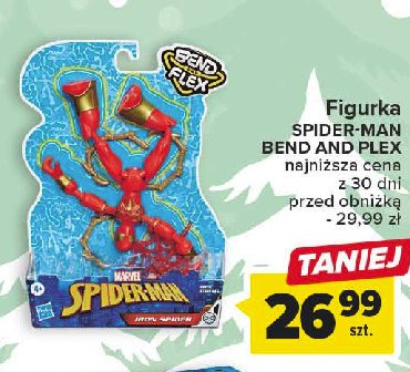 Figurka spiderman bend and flex Hasbro promocja