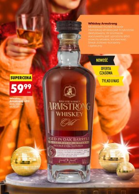 Whisky Armstrong 6YO promocja w Biedronka