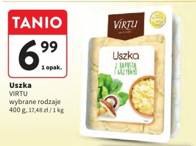Uszka VIRTU wybrane rodzaje promocja w Intermarche