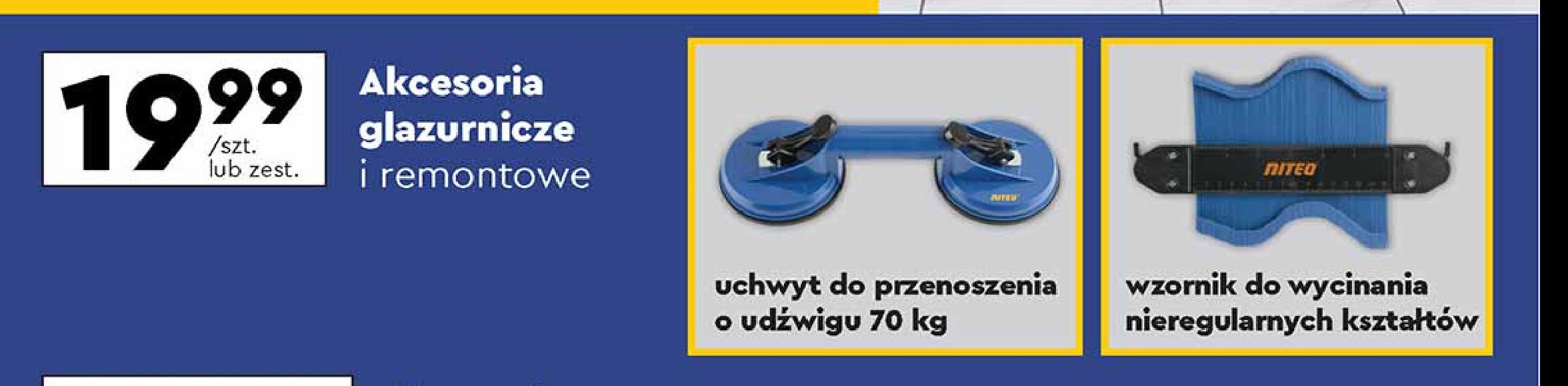 Uchwyt do przenoszenia udźwig 70 kg Niteo tools promocja