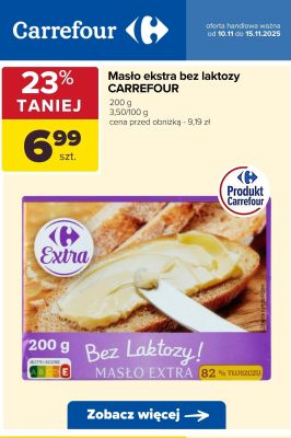 Masło promocja w Carrefour