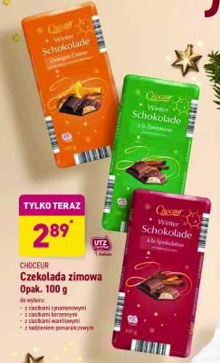 Czekolada zimowa z nadzieniem pomara艅czowym Choceur winter schokolade promocja