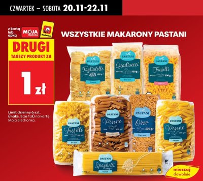 Makaron Orzo promocja w Biedronka