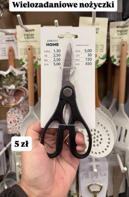 Nożyczki kuchenne Pepco Home promocja w Pepco