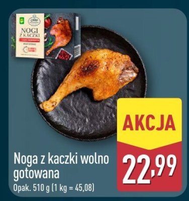 Noga z kaczki wolno gotowana promocja w Aldi
