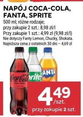 Napój promocja w Stokrotka