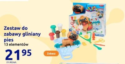 Zestaw do zabawy gliniany pies promocja w Action