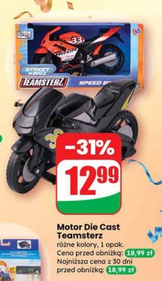 Motor Die Cast Teamsterz różne kolory promocja w Dino