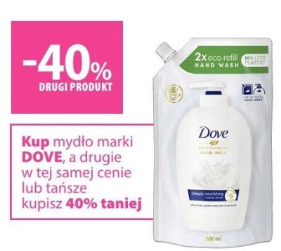 Mydło w płynie Dove wkład zapasowy 500ml promocja w Hebe