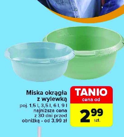 Miska z wylewką 1.5 l promocja