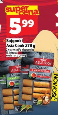 Sajgonki Asia Cook promocja w TOPAZ
