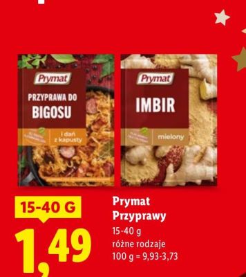 Przyprawa do bigosu  promocja w Lidl