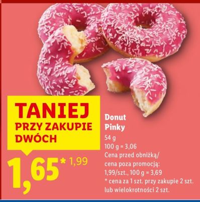 Donut Pinky promocja w Lidl