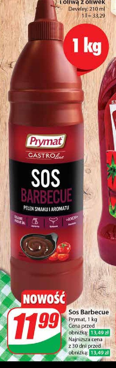 Sos barbeque PRYMAT GASTRO LINE promocja